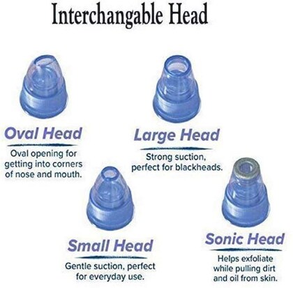 Blackhead Removal Machine 6 In 1 Rechargeable Machine - Trendy Crate Pk