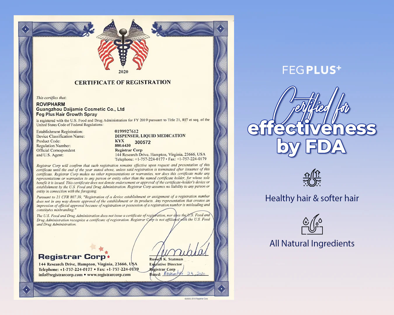 FEG Plus Hair Spray - Trendy Crate Pk