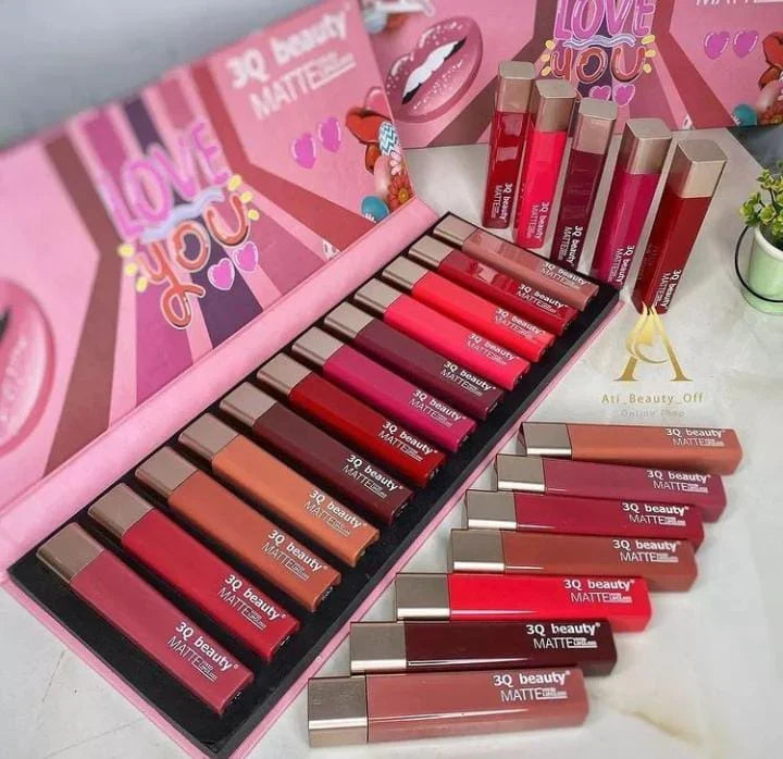 3Q Beauty Matte Lip Gloss - Trendy Crate Pk