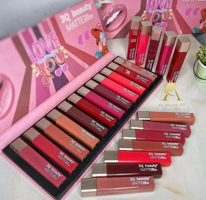 3Q Beauty Matte Lip Gloss - Trendy Crate Pk