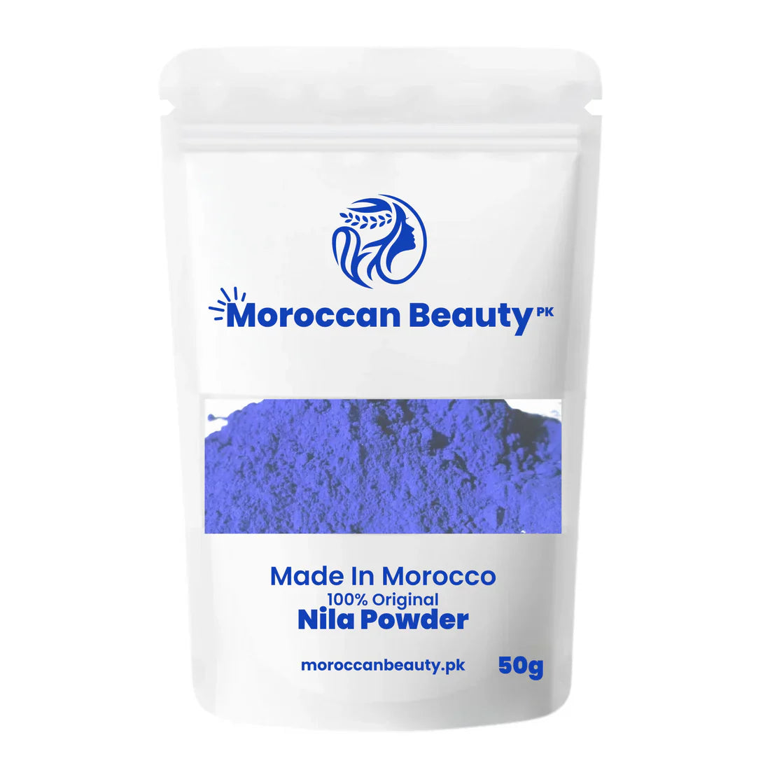 Moroccan Blue Nila Skin Whitening Powder Buy 1 Get 1 free - Trendy Crate Pk