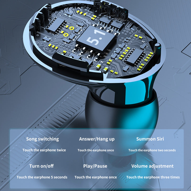 New LED Display TWS M10 Earbuds Wireless Bluetooth Touch Headphones In-Ear Sports Waterproof Bluetooth 5.1 Earbuds For Mobile Phones - Trendy Crate Pk