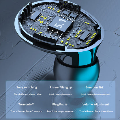 New LED Display TWS M10 Earbuds Wireless Bluetooth Touch Headphones In-Ear Sports Waterproof Bluetooth 5.1 Earbuds For Mobile Phones - Trendy Crate Pk