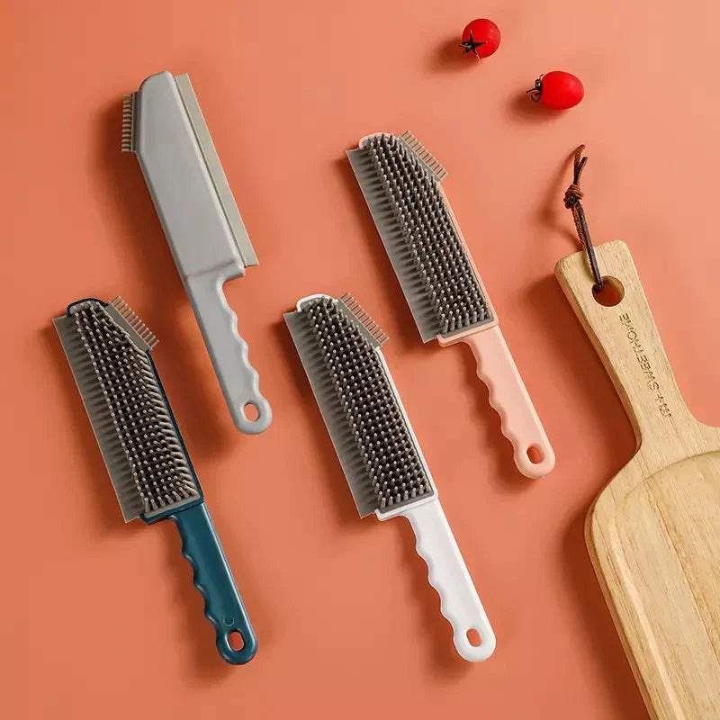 Clean Every Corner of Your Home with Our 3-In-1 Silicone Cleaning Brush | Multifunctional and Versatile Household Cleaning Tool - Trendy Crate Pk