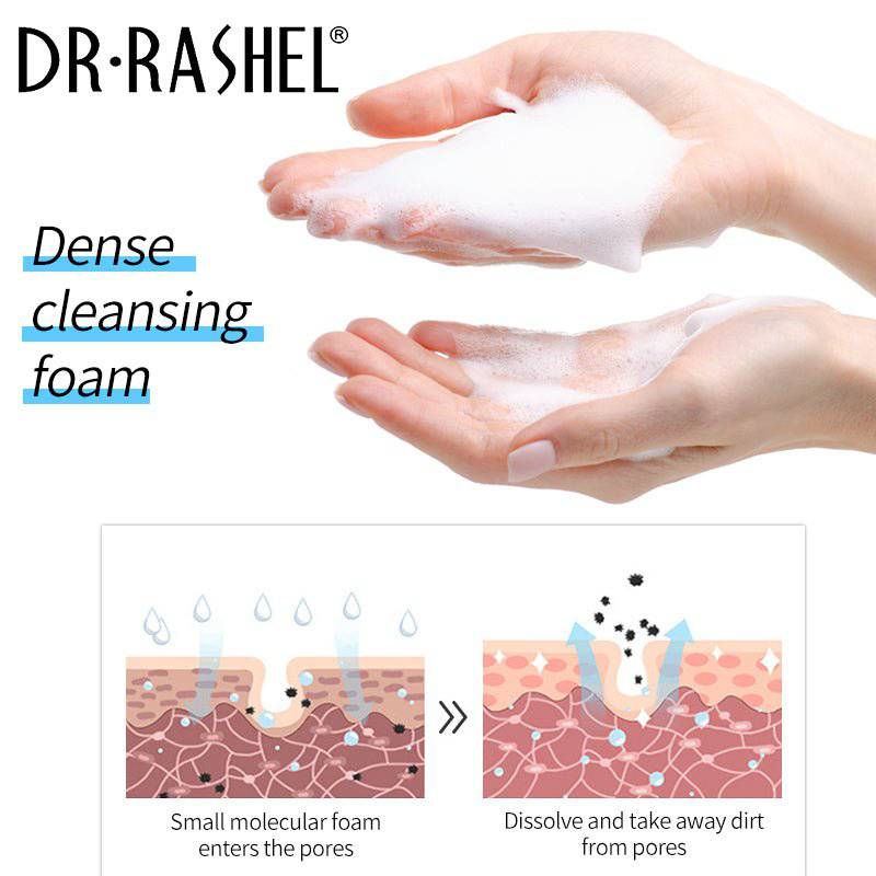 DR RASHEL Hyaluronic Acid Moisturizing and Smooth Face Wash - Trendy Crate Pk