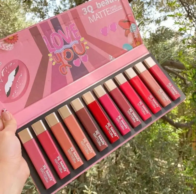 3Q Beauty Matte Lip Gloss - Trendy Crate Pk