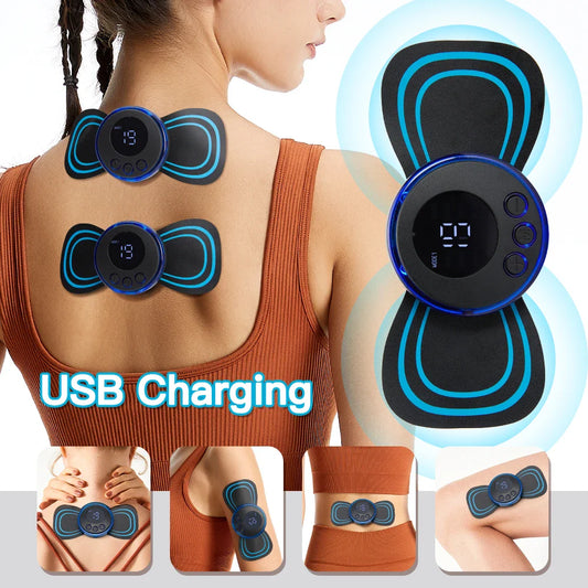 EMS Mini Body Massager Portable and Rechargeable - Trendy Crate Pk