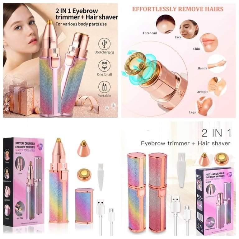 Blawless Eyebrow Trimmer 2 in 1 - Trendy Crate Pk