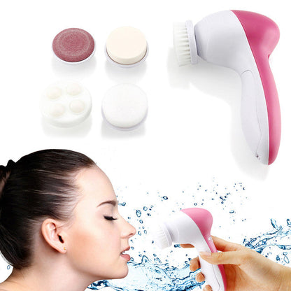 5 in 1 - Facial Electric Cleanser & Massager - Trendy Crate Pk