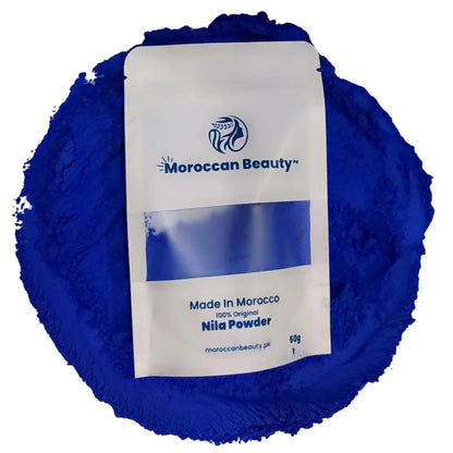 Moroccan Blue Nila Skin Whitening Powder Buy 1 Get 1 free - Trendy Crate Pk
