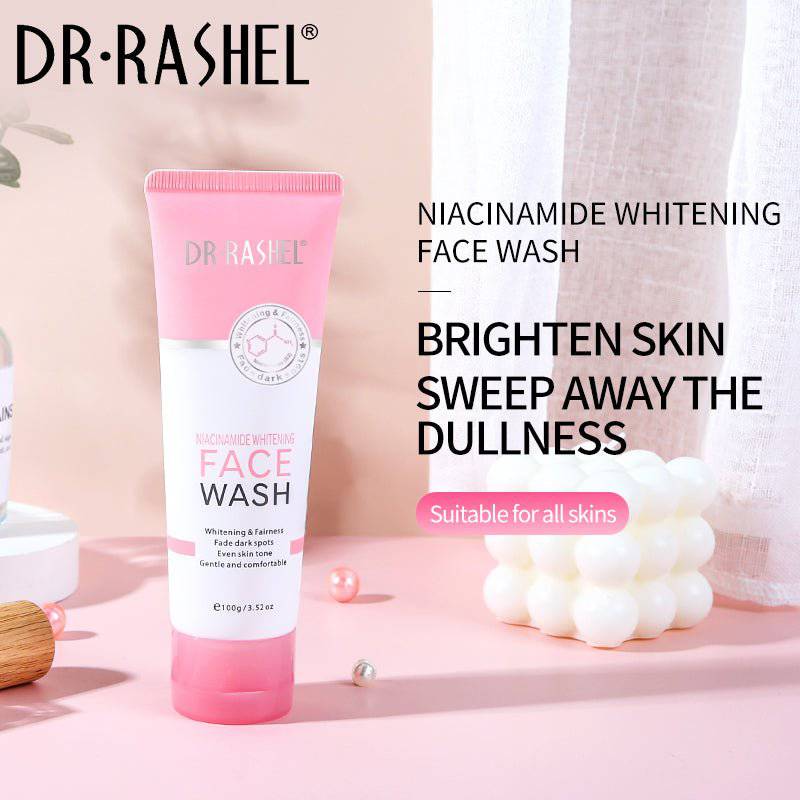 DR RASHEL Niacinamide Whitening Fade Dark Spots Face Wash 100g - Trendy Crate Pk