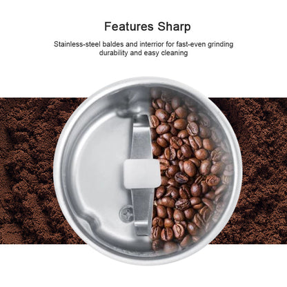 Mini Electric Coffee Grinder Powerful Cafe Grass Nuts Herbs Grains Pepper Tobacco Spice Flour Mill Coffee Beans Grinder Machine - Trendy Crate Pk