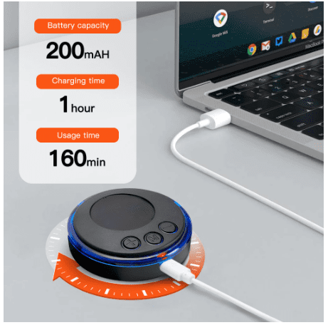 EMS Mini Body Massager Portable and Rechargeable - Trendy Crate Pk