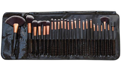 Pack Of 24 - Professional Cosmetic Make Up Brush Set - Trendy Crate Pk