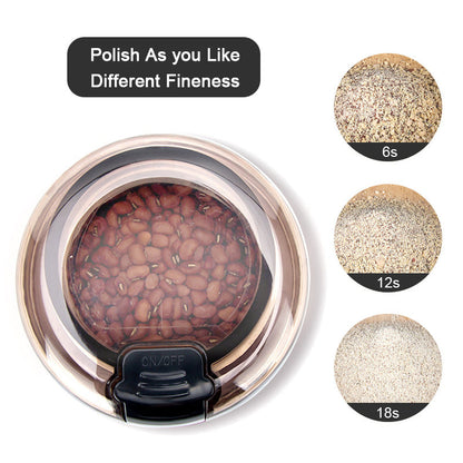 Mini Electric Coffee Grinder Powerful Cafe Grass Nuts Herbs Grains Pepper Tobacco Spice Flour Mill Coffee Beans Grinder Machine - Trendy Crate Pk