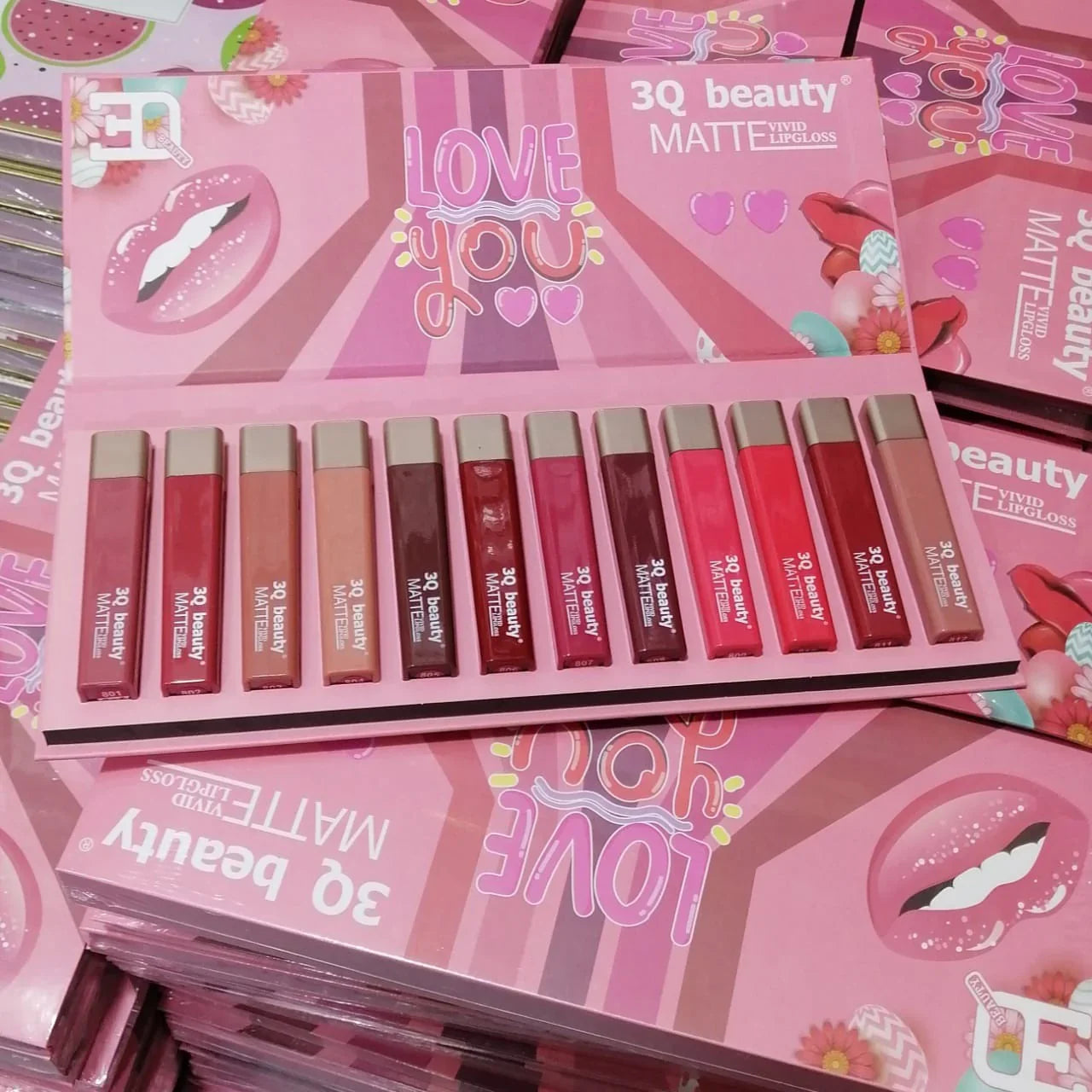 3Q Beauty Matte Lip Gloss - Trendy Crate Pk