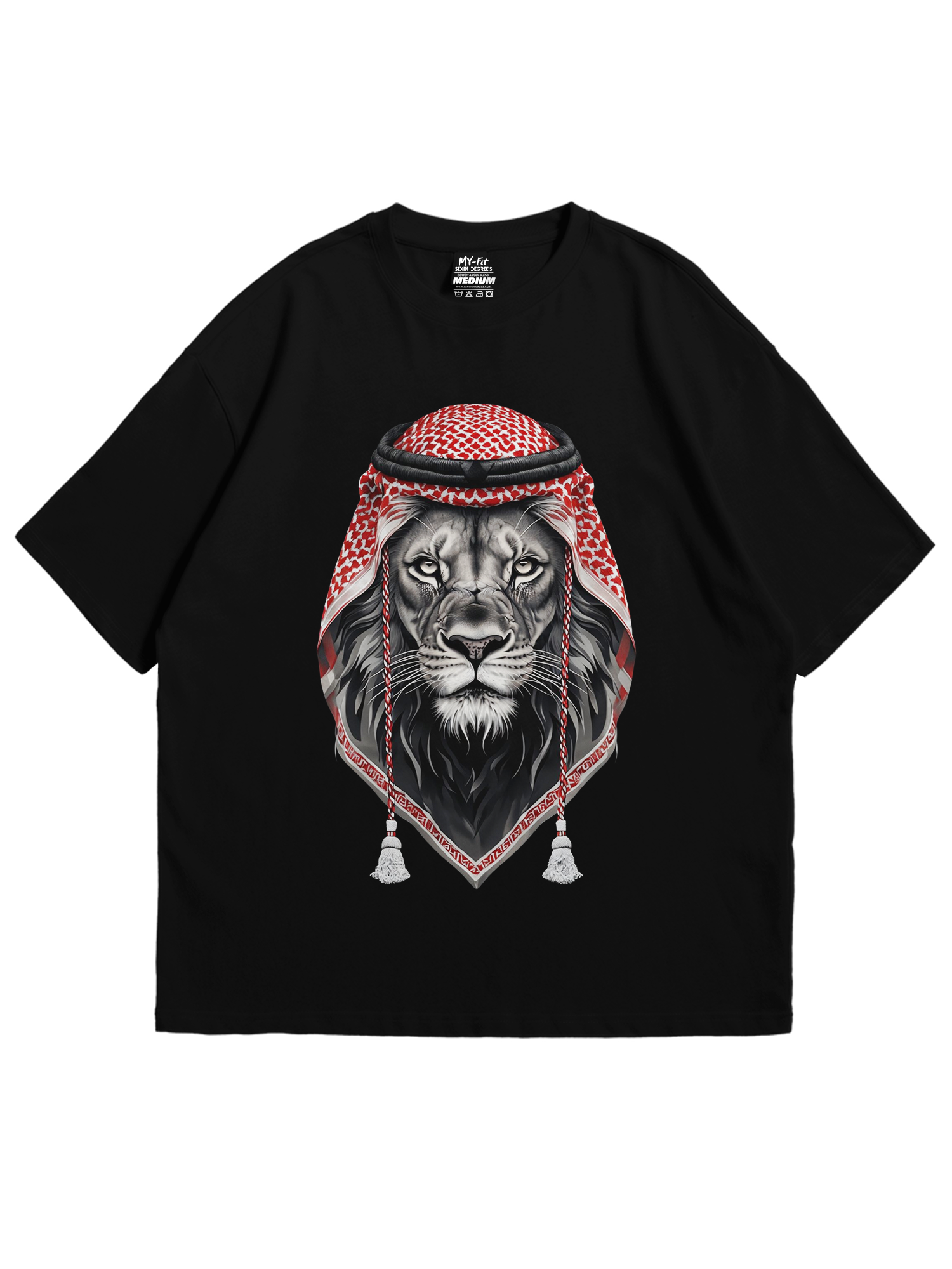 Arabic Lion Winter T Shirt - Trendy Crate Pk