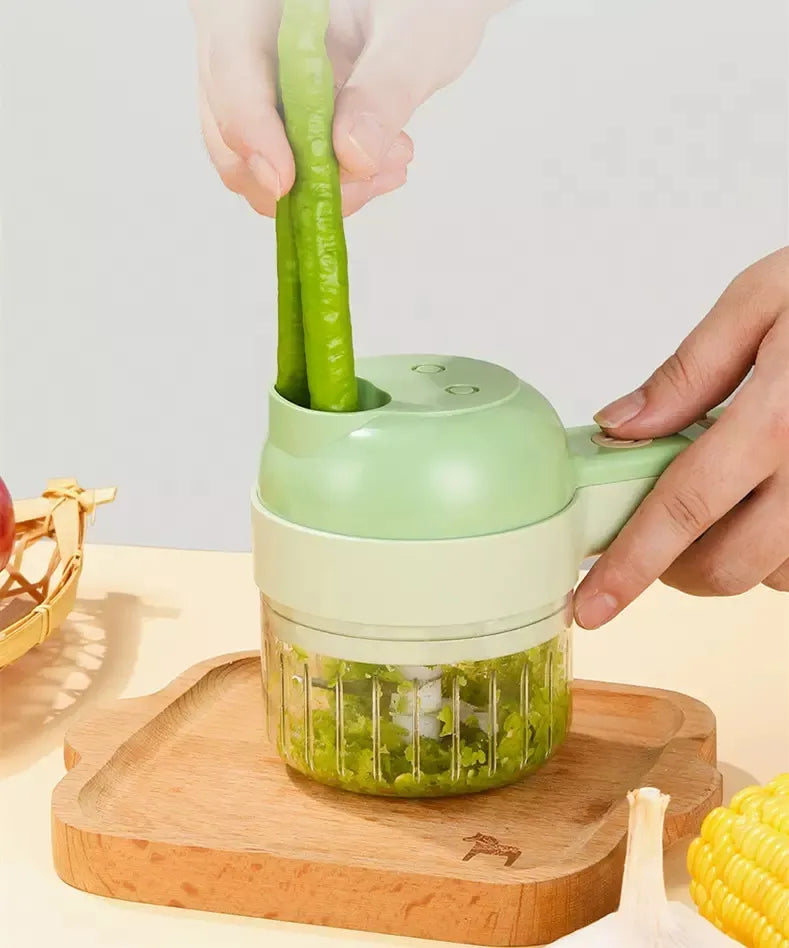 Handheld Vegetable Cutter - Efficient and Easy Way to Slice and Dice Your Veggies - Trendy Crate Pk