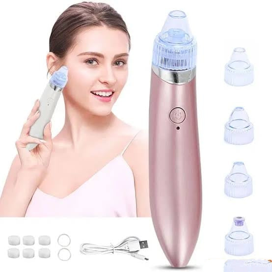 Blackhead Removal Machine 6 In 1 Rechargeable Machine - Trendy Crate Pk