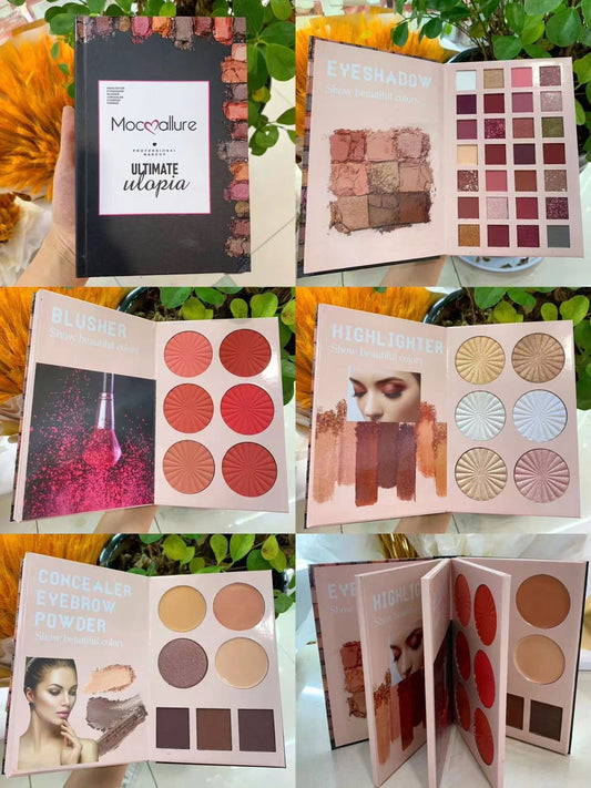 Mocmallure Makeup Book Palette 4NI1 - Trendy Crate Pk