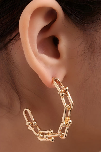 Shimmer and Shine with Artificial Gold Plated Earrings: Elevate Your Style Game! - Trendy Crate Pk