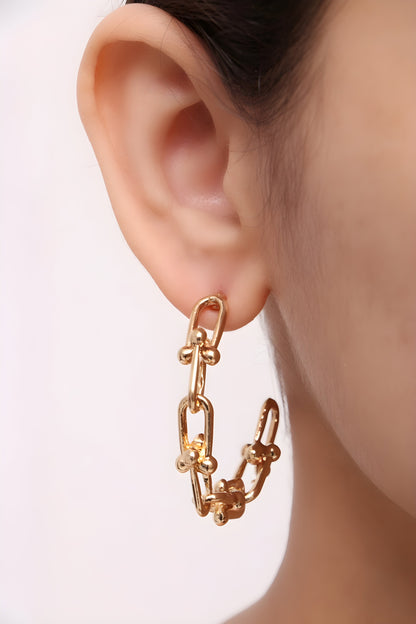Shimmer and Shine with Artificial Gold Plated Earrings: Elevate Your Style Game! - Trendy Crate Pk