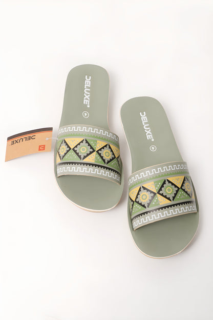 Deluxe Soft Slippers Home Summer Winter Slippers for Ladies Flip Flop slides shoes Very Comfortable And Soft Slipper - Trendy Crate Pk