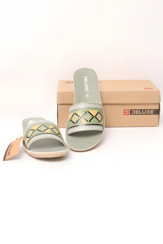 Deluxe Soft Slippers Home Summer Winter Slippers for Ladies Flip Flop slides shoes Very Comfortable And Soft Slipper - Trendy Crate Pk