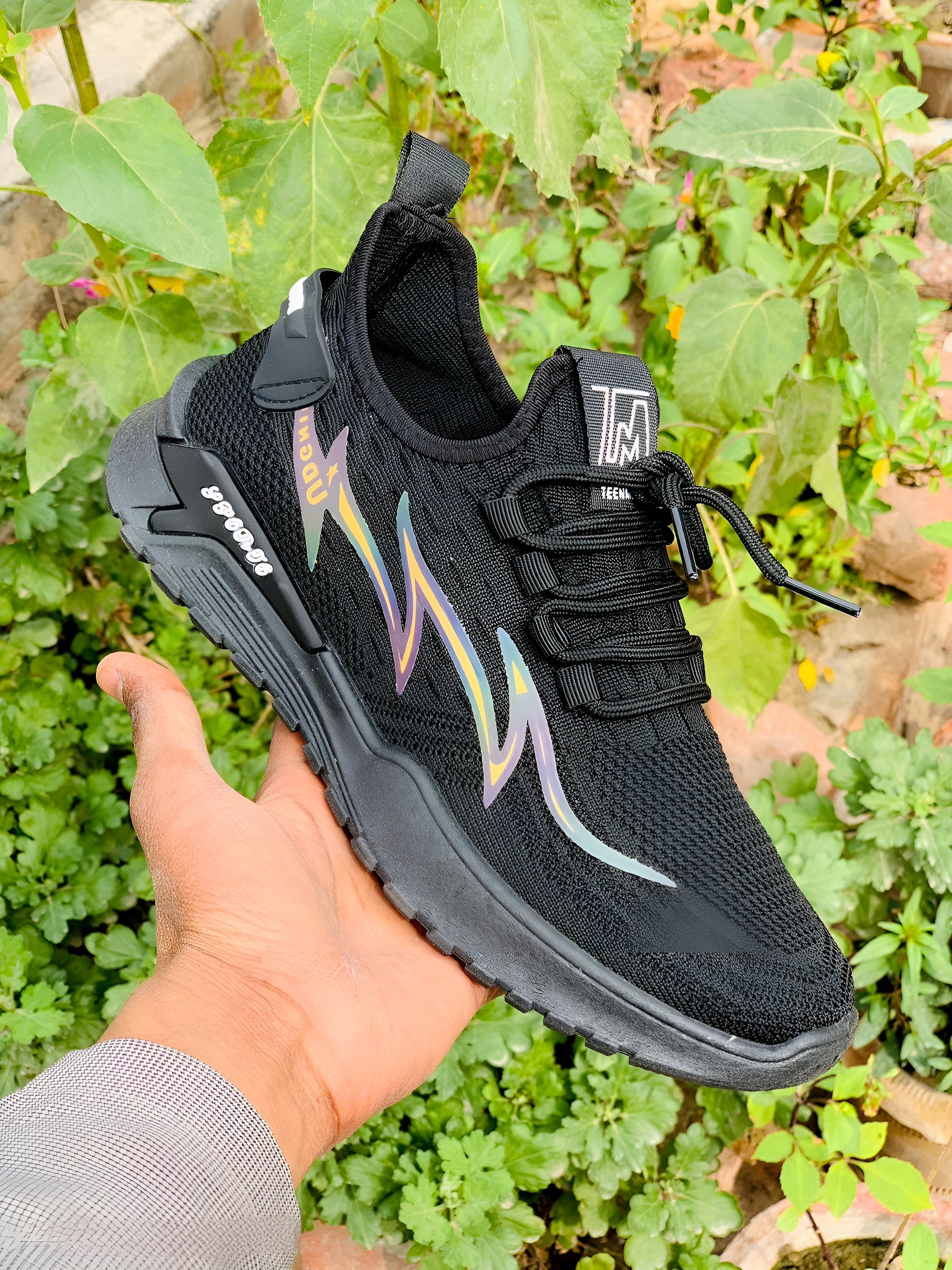 Mens Sneakers Black - Trendy Crate Pk