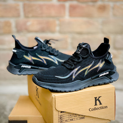 Mens Sneakers Black - Trendy Crate Pk