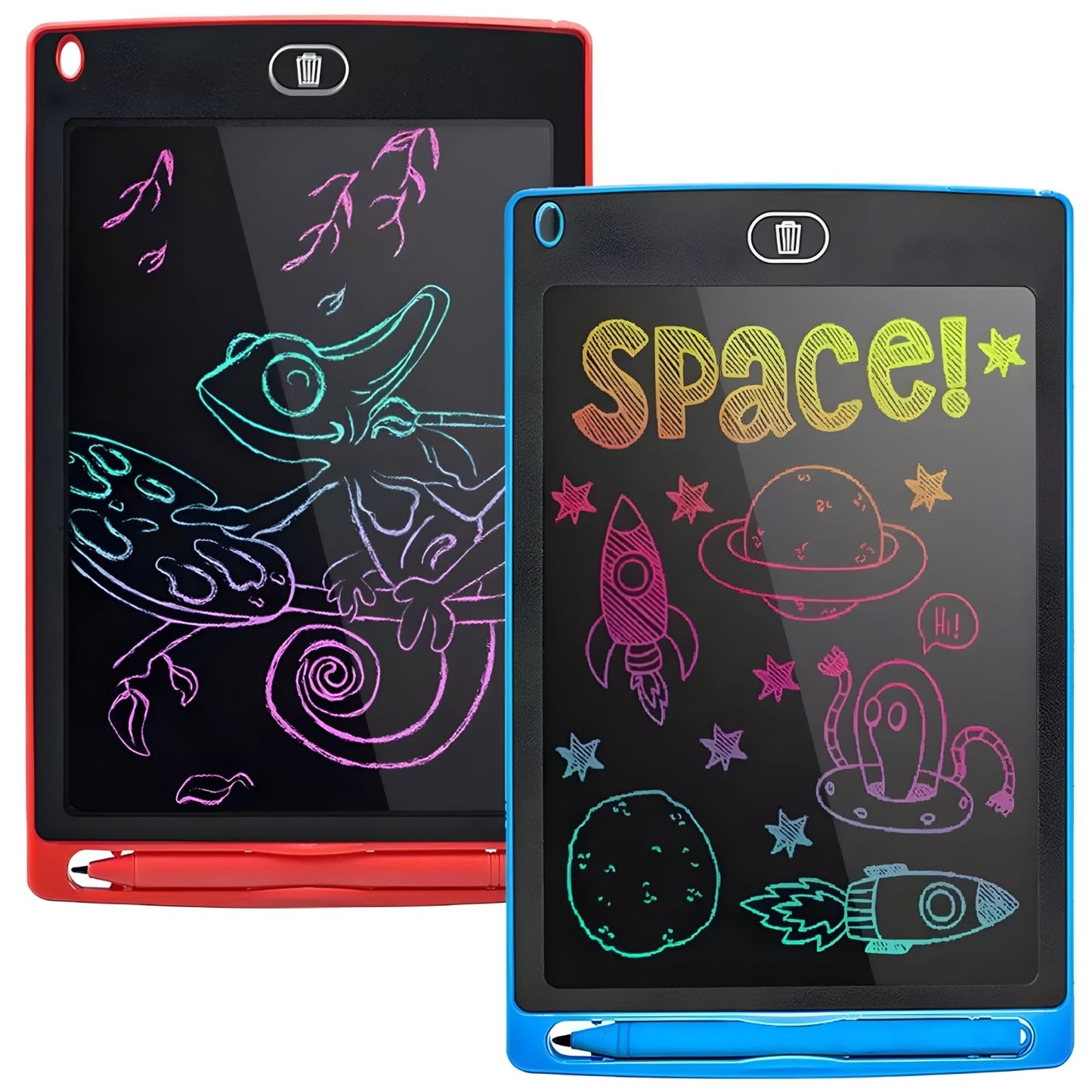 8.5Inch Multicolor LCD Drawing Tablet - The Perfect Tool for Playtime and Learning! - Trendy Crate Pk