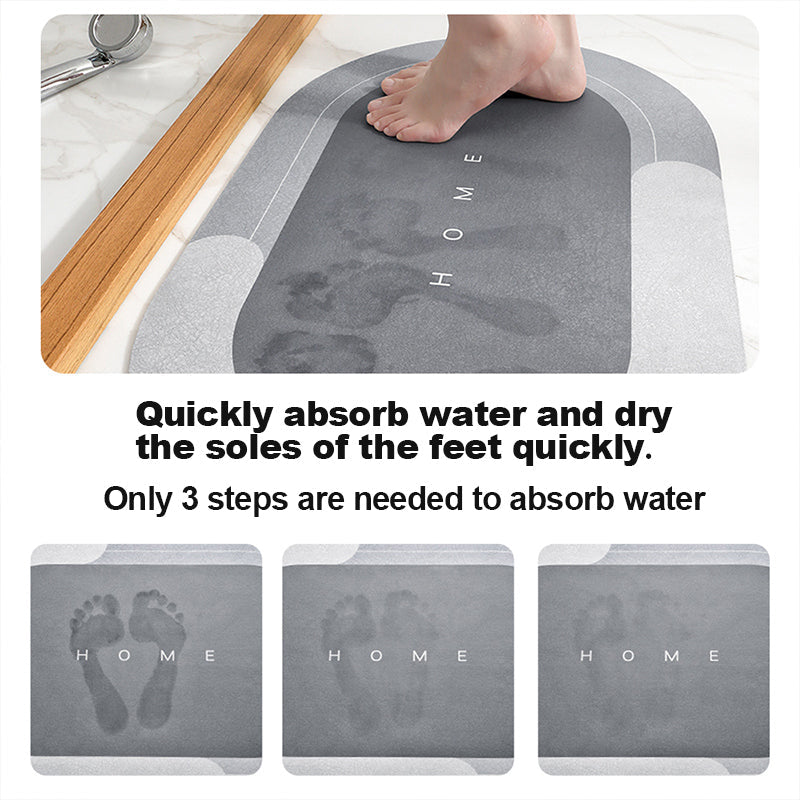 Magic Super Absorbent Bath Mat Quick Drying Bathroom Rug Nonslip - Trendy Crate Pk