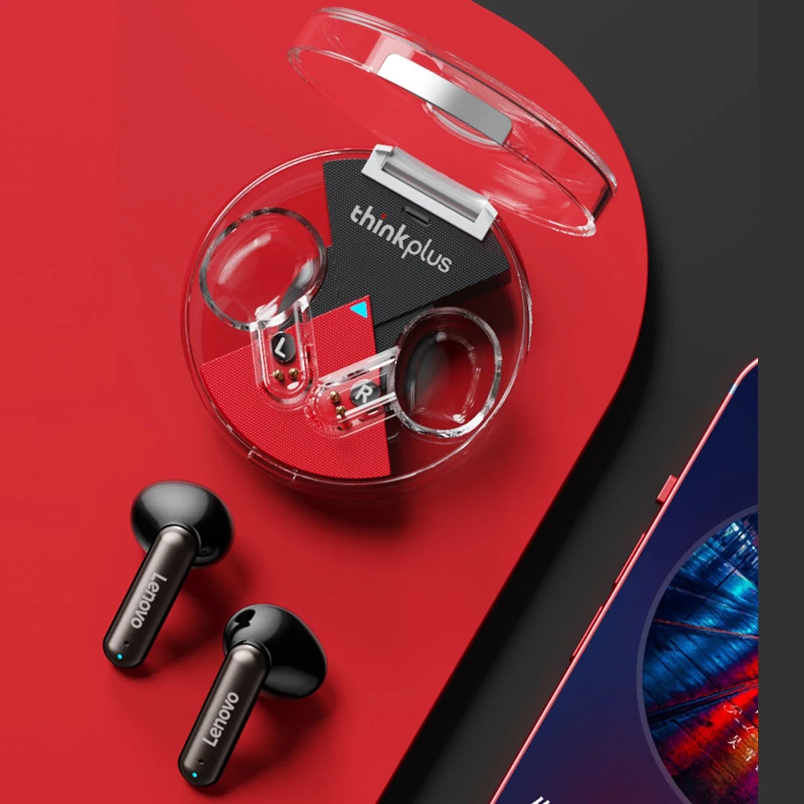 Lenovo LP10 True Wireless Headphones with ENC - Trendy Crate Pk