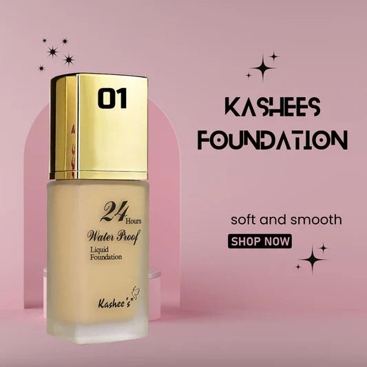 Kashee's Liquid Foundation - Trendy Crate Pk