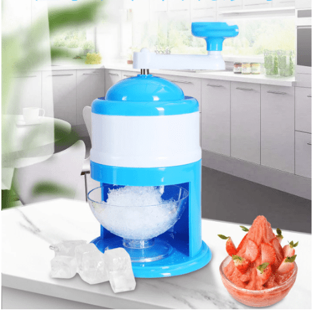 Ice Crusher DIY Drink Breaker Tabletop Snow Cone Maker Shaver Countertop Party Shredding Shaved Crushing Machine - Trendy Crate Pk