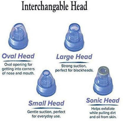 Blackhead Removal Machine 6 In 1 Rechargeable Machine - Trendy Crate Pk