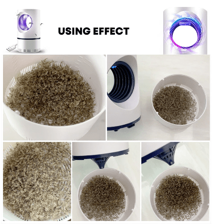 Mosquito Killer Round Lamp USB Mosquito Repellent LED Anti-mosquito UV Electric Mosquito Trap Outdoor Insect Killer - Trendy Crate Pk