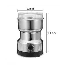 Mini Electric Grinder Stainless Steel Grinder For Coffee beans, Spices, Masala Grinding Machine - Trendy Crate Pk