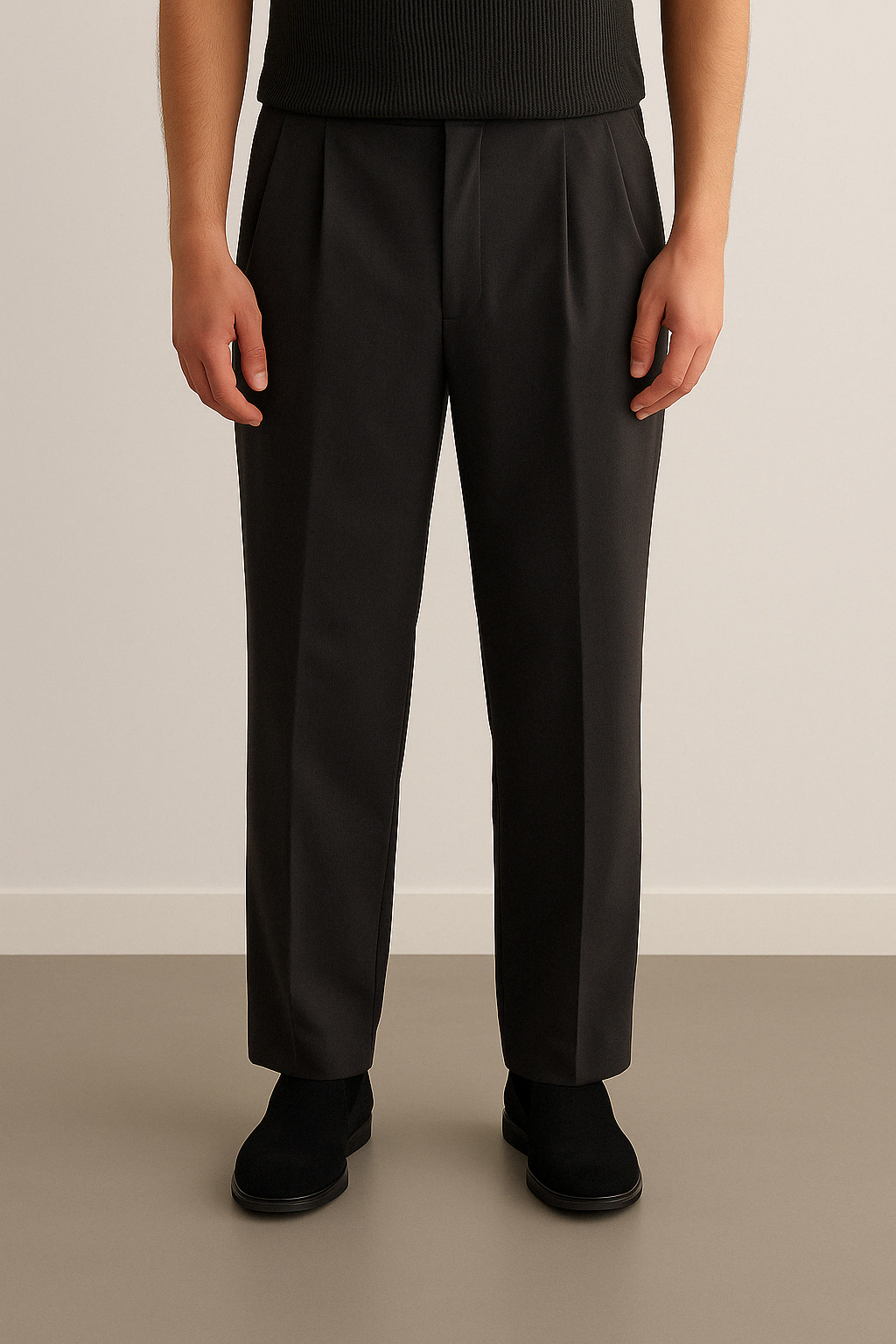 Premium Thrifted Cream Dress Pants - Trendy Crate Pk