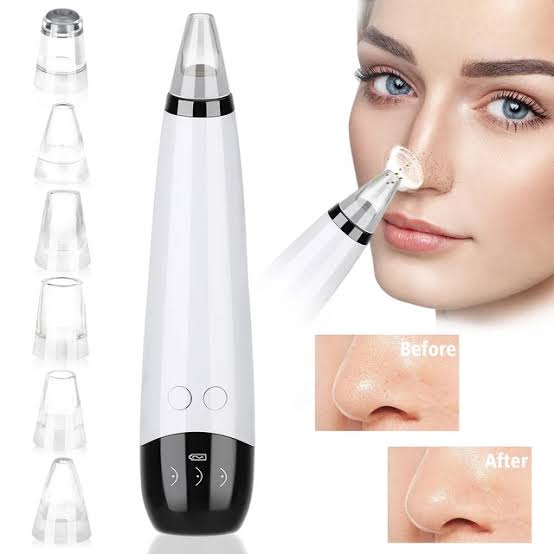 Blackhead Removal Machine 6 In 1 Rechargeable Machine - Trendy Crate Pk
