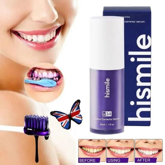 Hismile V34 Teeth Whitening Toothpaste - Trendy Crate Pk