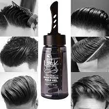 Hair Oil Head Gel, Hair Gel for Men, 2 in 1 Hair Wax Comb UK - Trendy Crate Pk