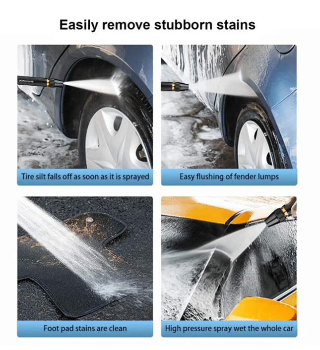 WATER PRESSURE NOZZLE WASHING SPRAY NOZZLE GUN - Trendy Crate Pk