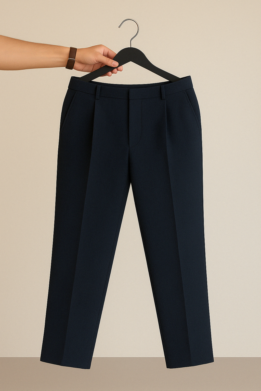 Premium Thrifted Cream Dress Pants - Trendy Crate Pk