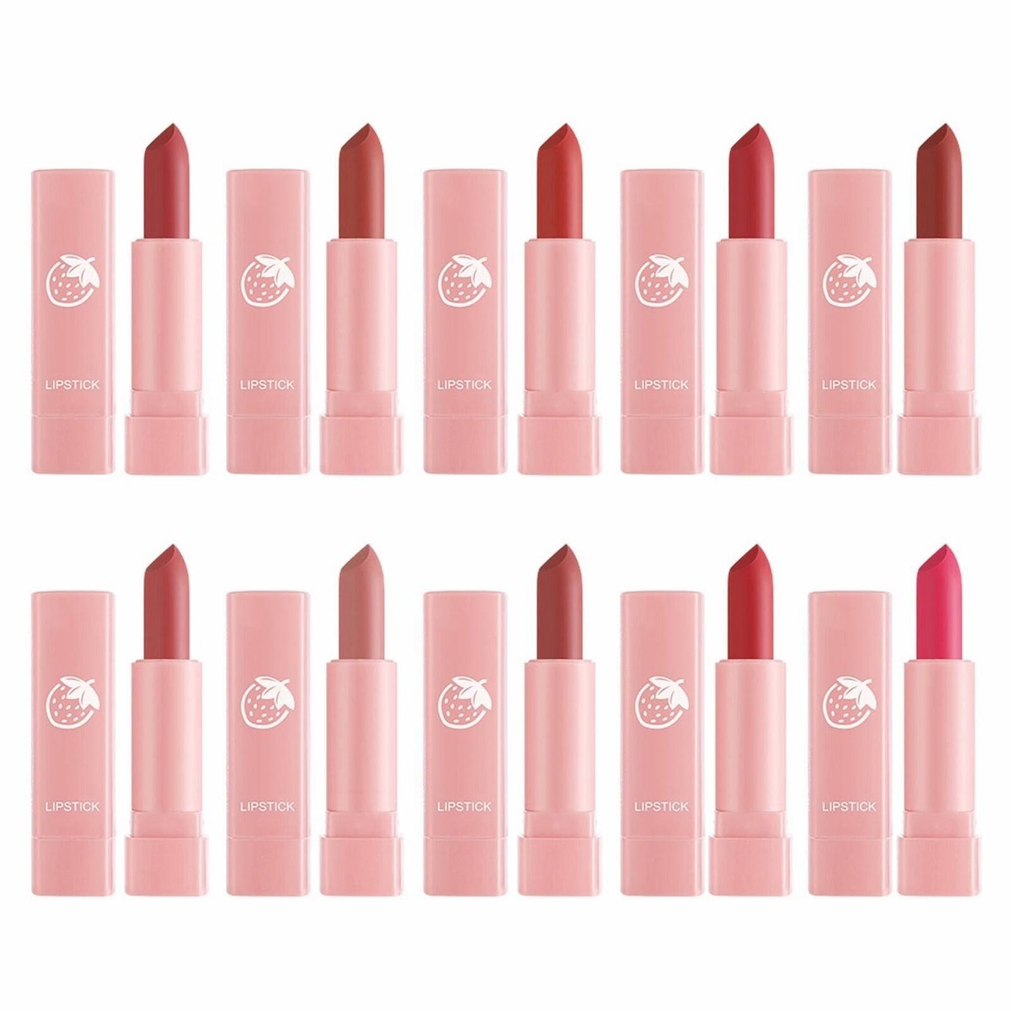 Dragon Ranee Vigor Make Up Matte Lipstick 10Pcs Set - Trendy Crate Pk