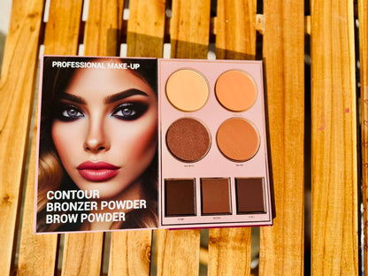 Mocmallure Makeup Book Palette 6in1 - Trendy Crate Pk