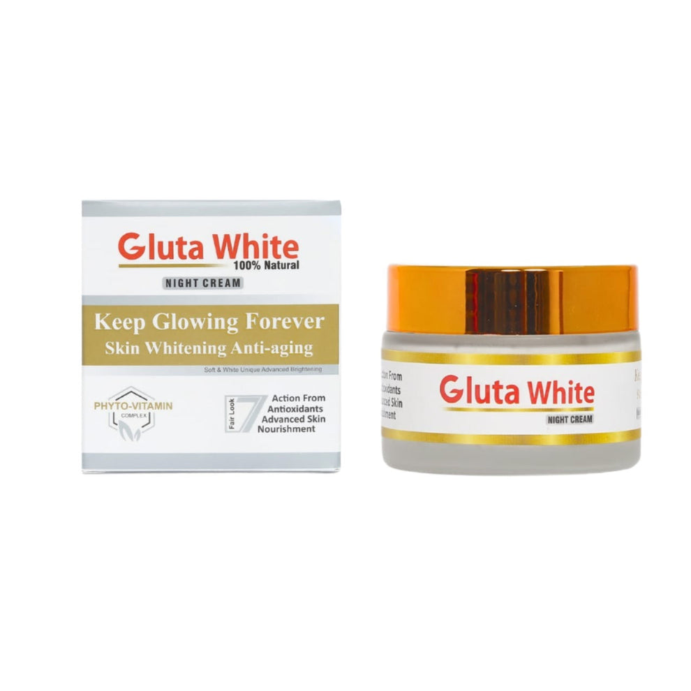 🌙 Gluta Radiance Night Cream – For Glowing, Hydrated Skin - Trendy Crate Pk