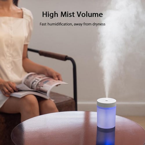 Mini Humidifier With Colorful Night Light USB Powered Humidifiers - Trendy Crate Pk