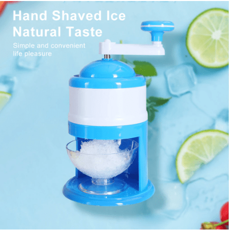 Ice Crusher DIY Drink Breaker Tabletop Snow Cone Maker Shaver Countertop Party Shredding Shaved Crushing Machine - Trendy Crate Pk