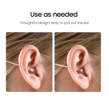 6pcs/set Ear Cleaner Wax Removal Stainless Steel Ear Wax Pickers Ear Cleaning Tools Spoon Earwax Remover Beauty Health Earpick - Trendy Crate Pk